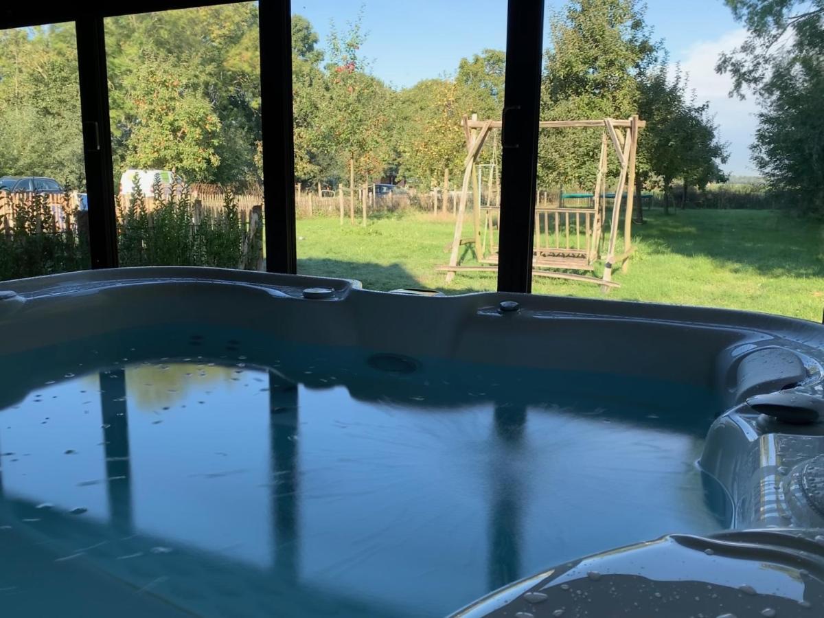 De Porrel Polsbroek Unit Met Prive Jacuzzi, Spa En Sauna Extérieur photo