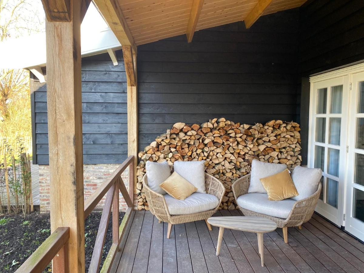 De Porrel Polsbroek Unit Met Prive Jacuzzi, Spa En Sauna Extérieur photo